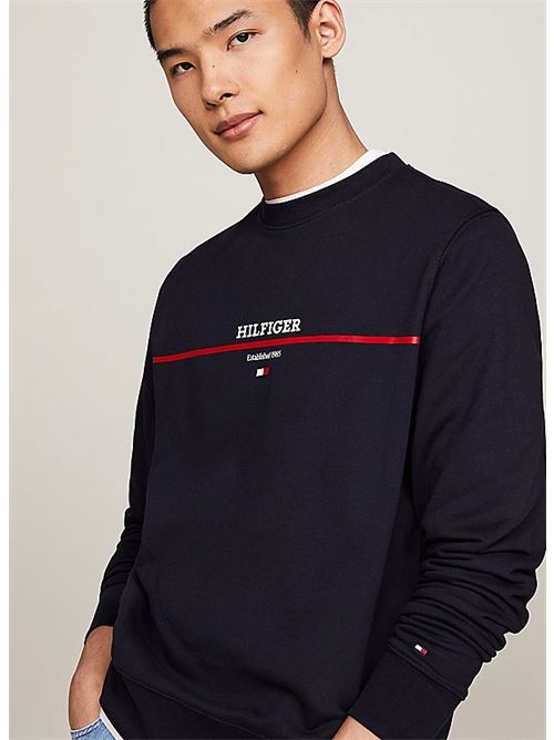 Tommy Hilfiger Hilfiger sweatshirt Tommy Hilfiger | MW0MW35557BDS.BDS